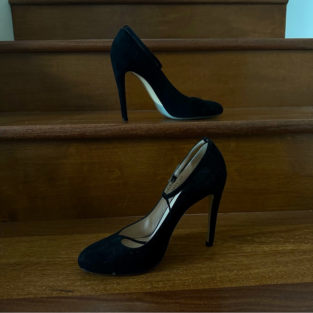 Giorgio Armani black heels